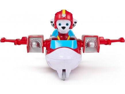 Coffret pat patrouille air rescue : helicoptere pompier + marcus - vehicule - figurine chien - paw patrol - Spin master