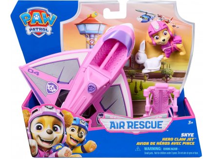 COFFRET PAT PATROUILLE AIR RESCUE : HELICOPTERE+ STELLA ET LAPIN - VEHICULE - FIGURINE CHIEN - PAW PATROL - SPIN MASTER