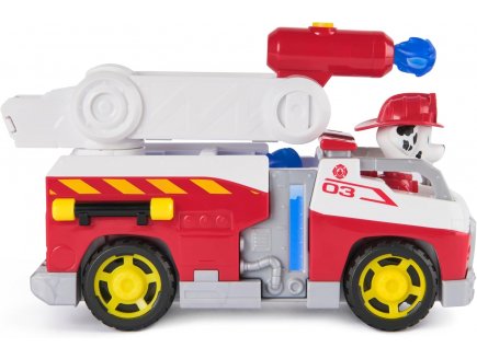 Coffret Pat Patrouille Fire Rescue : Marcus avec son Camion de Pompier - Vhicule - Figurine - Paw Patrol - Spin Master - 20151458