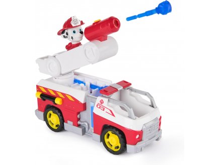 Coffret Pat Patrouille Fire Rescue : Marcus avec son Camion de Pompier - Vhicule - Figurine - Paw Patrol - Spin Master - 20151458