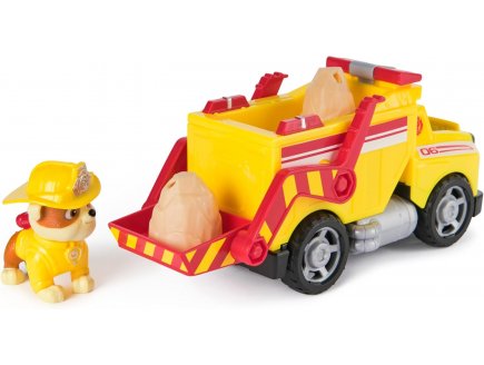 Coffret Pat Patrouille Fire Rescue : Ruben avec son Camion Benne de Pompier - Vhicule - Figurine - Paw Patrol - Spin Master - 20151461