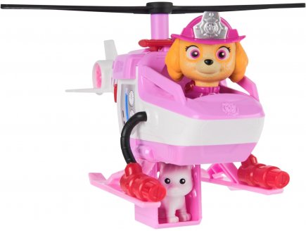 Coffret Pat Patrouille Fire Rescue : Stella avec son Hlicoptre de Pompier - Vhicule - Figurine - Paw Patrol - Spin Master - 20151460