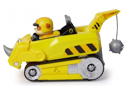 Coffret pat patrouille jungle pups : tout terrain + ruben - vehicule transformable - figurine chien - paw patrol - Spin master