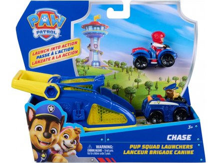Coffret pat patrouille Lanceur Brigade Canine : quad de Ryder et voiture de police Chase - chien - Paw Patrol - Spin master
