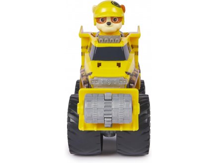 Coffret pat patrouille rescue wheels : tout terrain bulldozer + ruben - vehicule transformable - figurine chien - paw patrol - Spin master