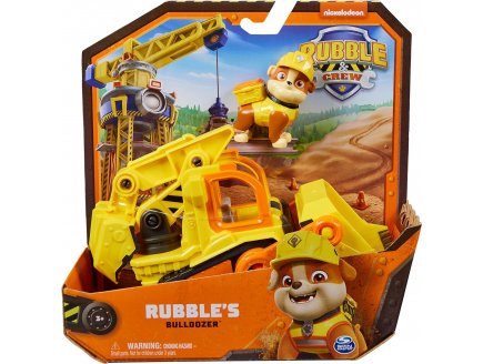 COFFRET PAT PATROUILLE RUBEN & CIE : CAMION TRACTOPELLE + RUBEN - VEHICULE DE LUXE - FIGURINE CHIEN - PAW PATROL - SPIN MASTER