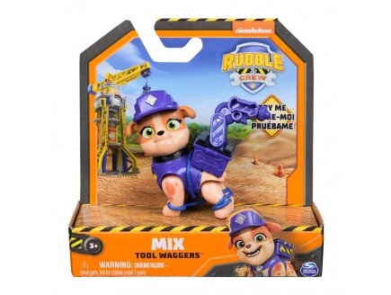 Coffret Pat Patrouille Ruben & Cie : Figurine chien Mix 7 cm - Paw Patrol - Spin Master