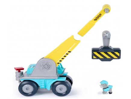 Coffret Pat Patrouille Ruben & Cie : Méga véhicule de démolition + Molly - Véhicule de luxe - Figurine chien - Paw Patrol - Spin Master