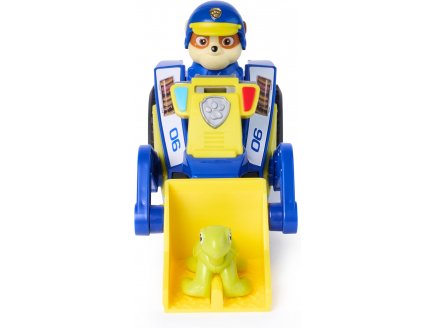 Coffret Pat Patrouille Search & Rescue : Bulldozer de police + Chase + tortue - V�hicule Sauvetage - Figurine chien - Paw Patrol - Spin Master