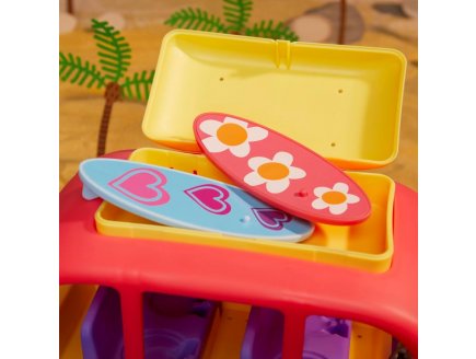 Coffret Peppa le cochon : Camping Car Voyage en Australie + 8 figurines + 4 accessoires - figurines Peppa pig - mini univers