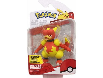 COFFRET POKEMON BATTLE FIGURE MAGMAR - POKEMON - FIGURINE ACTION - BANDAI