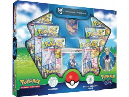 COFFRET POKEMON COLLECTION SPECIALE - EQUIPE SAGESSE : CAPITAINE EQUIPE BLANCHE - CARTE A COLLECTIONNER POKEMON