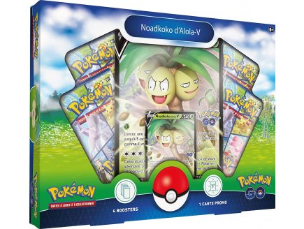 COFFRET POKEMON NOADKOKO D'ALOLA V 240 PV - CARTE A COLLECTIONNER POKEMON