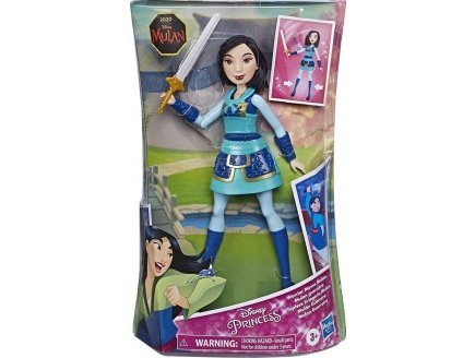 COFFRET POUPEE MULAN TENUE DE GUERRIERE - DISNEY PRINCESS - HASBRO - 44378