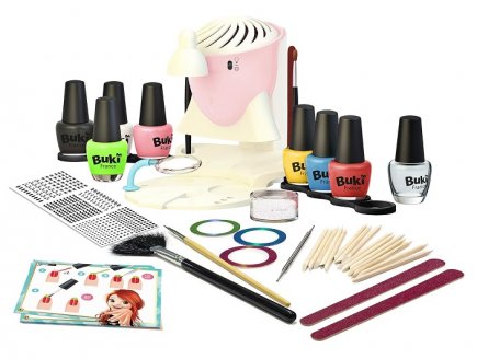 Coffret professional studio nail art - buki - 5404 - manucure ongles, beaute