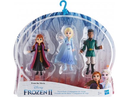 COFFRET REINE DES NEIGES II 3 POUPEES : ELSA ANNA MATTIAS - DISNEY FROZEN MINI POUPEES - HASBRO - E6912