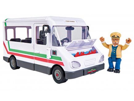 Coffret sam le pompier : le bus blanc de trevor avec une figurine et accessoires - Dickie 10925107038