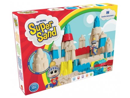COFFRET SUPER SAND CASTLE AVENTURE AU CHATEAU - SABLE MAGIQUE - GOLIATH - 918146