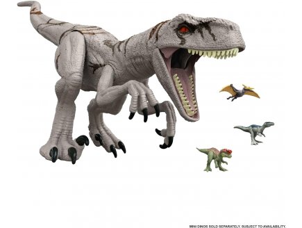 Coffret supercolosal dinosaure atrociraptor 96 cm - articule - dino dominion - jurassic world - Mattel hfr09