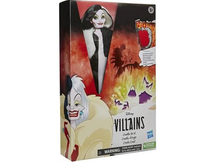 COFFRET VILLAINS : CRUELLA D'ENFER - POUPEE MANNEQUIN DISNEY PRINCESSE COLLECTION - HASBRO F4538