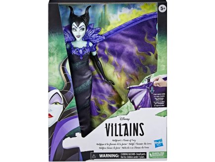 COFFRET VILLAINS : MALEFIQUE ET LES FLAMMES DE LA FUREUR - POUPEE MANNEQUIN DISNEY PRINCESSE COLLECTION - HASBRO F4993