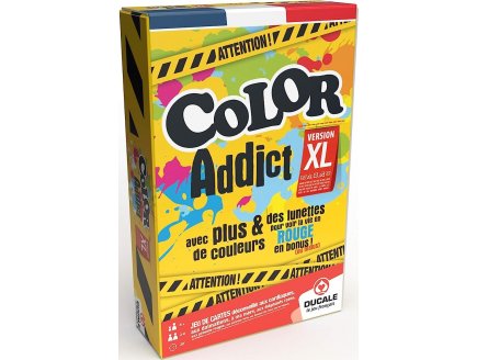 COLOR ADDICT XL - DROLES DE JEUX - JEU DE CARTES