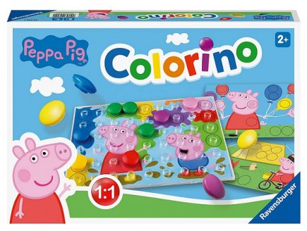 COLORINO PEPPA PIG - JEU DES COULEURS - RAVENSBURGER - 20892 - MOSAIQUE, EDUCATIF