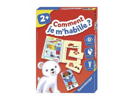 COMMENT JE M'HABILLE ? - RAVENSBURGER - 24031 - JEU DECOUVERTES