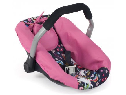 Cosy Licornes poupée - Siège Auto, Porte poupon - Bayer Chic 2000 - 70843 - Accessoire