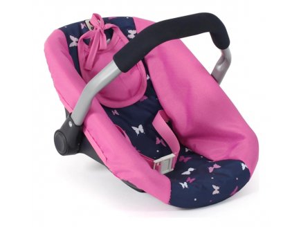 Cosy rose papillons poupe - Sige Auto, Porte poupon - Bayer Chic 2000 - 70833 - Accessoire