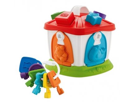 COTTAGE DES ANIMAUX 2 EN 1 - CHICCO - MAISON, BOITE A FORMES BEBE