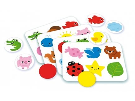 Couleurs et Formes 6 Jeux progressifs 2-4 ans - La petite école - Nathan - 31402 - Jeu éducatif