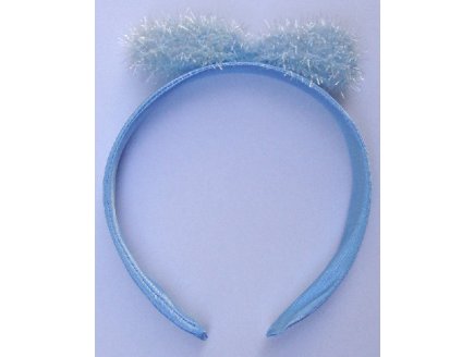 COURONNE BLEUE BRILLANTE FEE / PRINCESSE - SERRE TETE - ACCESSOIRE DEGUISEMENT PRINCESSE - COSTUME