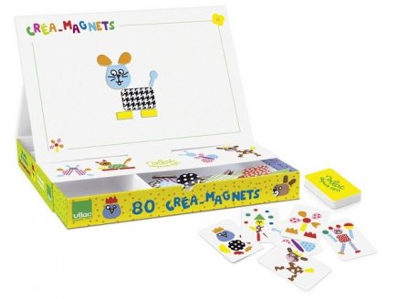 Crea magnets de la ferme en bois - Vilac - 8023 - tableau magnetique