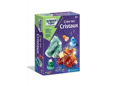 CREE TES CRISTAUX - LABO SCIENCE & JEU - CLEMENTONI - 52067 - MINERALOGIE