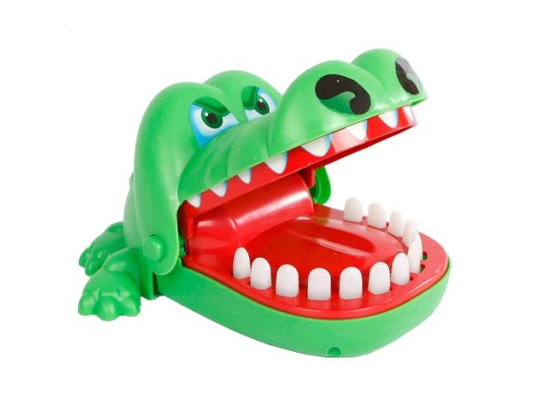 Crocodile croc dentiste mord doigts jungle expedition - jeu d'action enfant