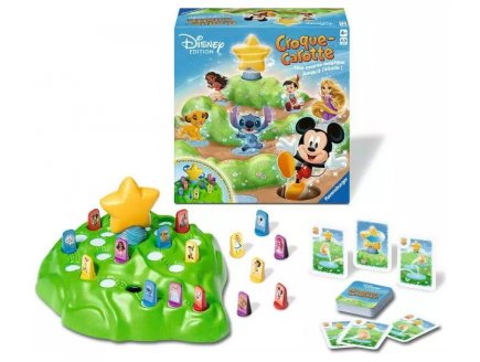 Croque Carotte Disney Edition - Parcours, course - Ravensburger - 24892 - Jeu societe enfant