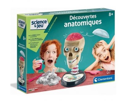 DECOUVERTES ANATOMIQUES - LABO SCIENCE & JEU - CLEMENTONI - 52550 - CORPS HUMAIN