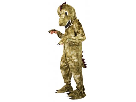 DEGUISEMEMENT DINOSAURE ADULTE TAILLE UNIQUE COMPLET - COSTUME ANIMAL JURASSIC