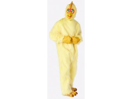 DEGUISEMEMENT POULE ADULTE TAILLE UNIQUE COMPLET - COSTUME ANIMAL FERME