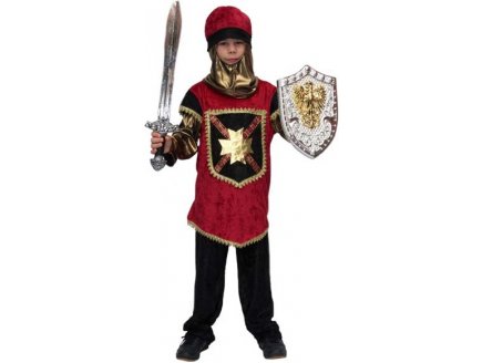 DEGUISEMENT CHEVALIER LANCELOT 10 ANS - COTUME ENFANT - PANOPLIE MOYEN AGE GARCON