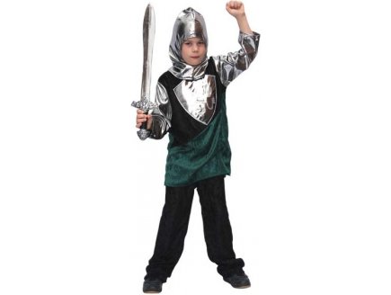 DEGUISEMENT CHEVALIER TRISTAN 4 ANS - COSTUME ENFANT MOYEN AGE - PANOPLIE GARCON