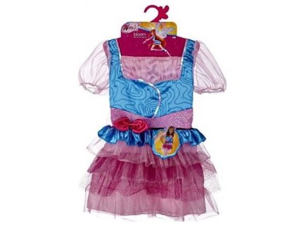 Déguisement de Fée Bloom Believix 4 / 6 ans - Costume Robe Winx Club Taille 104 / 116 cm - Panoplie Fille