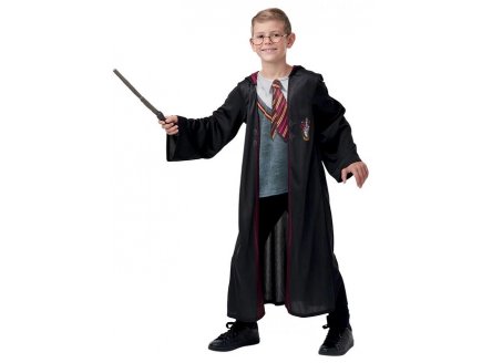 DEGUISEMENT HARRY POTTER AVEC ACCESSOIRES 7/8 ANS - COSTUME - PANOPLIE GARCON - RUBIES - 155117