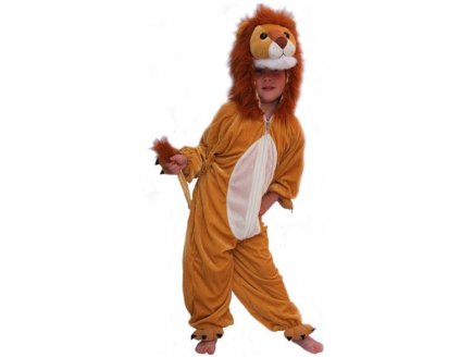 DEGUISEMENT LION 4 ANS - COSTUME PELUCHE - PANOPLIE ENFANT