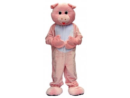 DEGUISEMENT MASCOTTE COCHON ADULTE TAILLE UNIQUE - BIG COSTUME GEANT - ANIMAL FERME