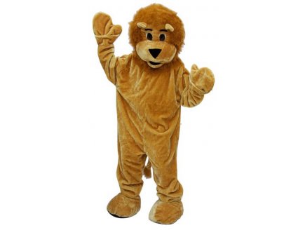 DEGUISEMENT MASCOTTE LION ADULTE TAILLE UNIQUE - BIG COSTUME GEANT