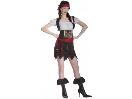 DEGUISEMENT PIRATESSE FEMME 38 - CESAR - Q656 - COSTUME FEMME