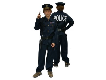 DEGUISEMENT POLICIER 4 ANS GARCON - UNIFORME METIER