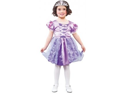 robe princesse violette fille